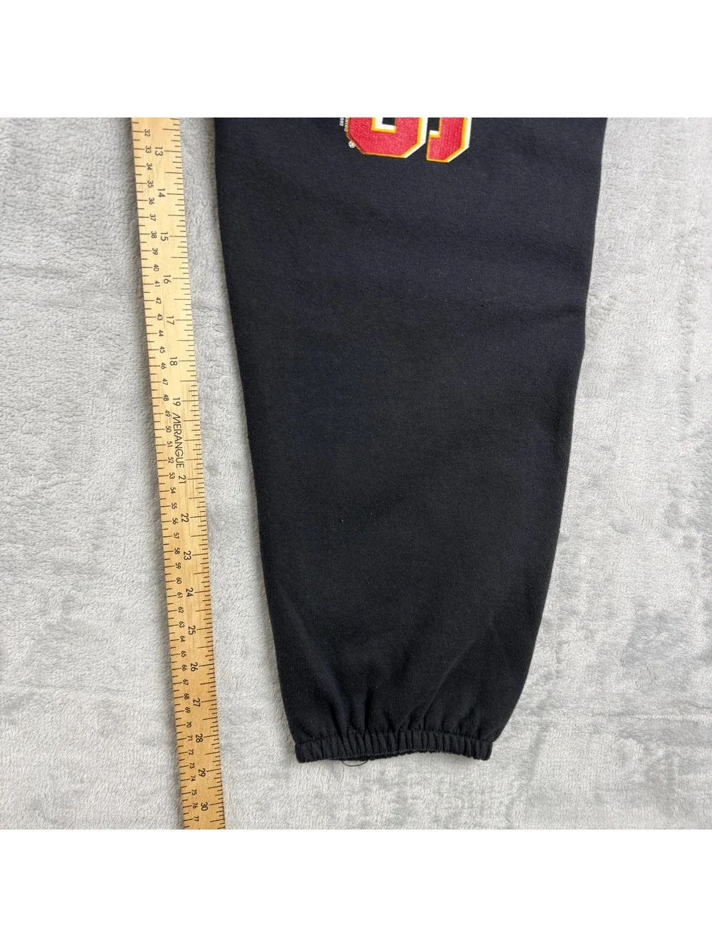 Vintage 1993 Calgary Flames Looney Tunes Sweatpants NHL Bugs Bunny Black Hockey